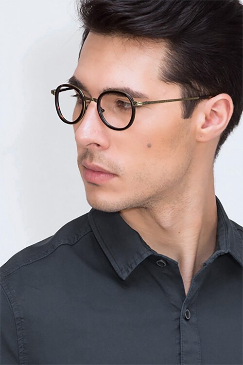 Bourgeois Écailles MétalMontures de lunettes de vue pour Hommes d'EyeBuyDirect