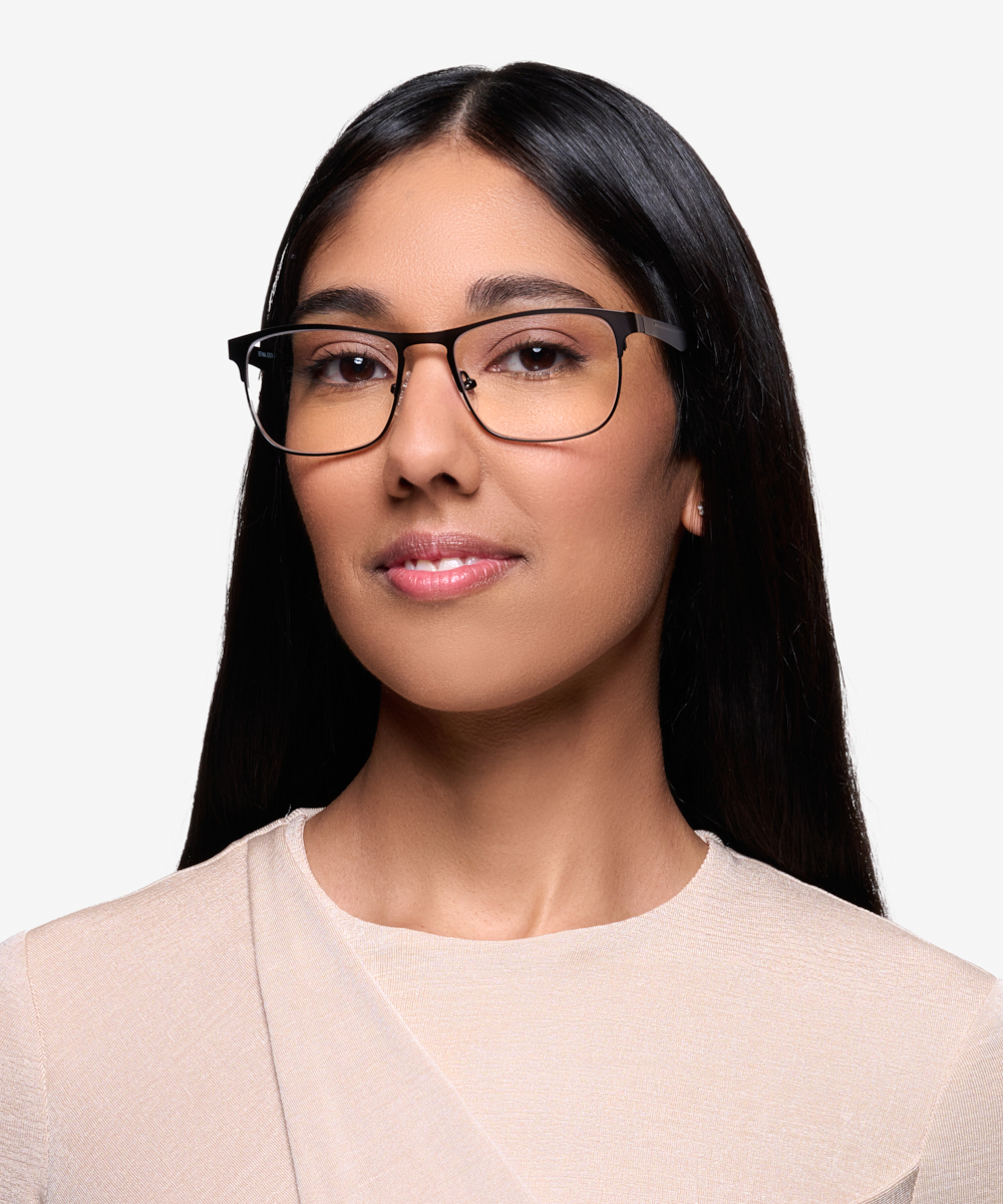 Bethnal Green Square Black Full Rim Eyeglasses Eyebuydirect Canada