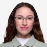 Mark Café MétalMontures de lunettes de vue pour Femmes d'EyeBuyDirect