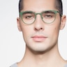 Reunion Matte Green MetalEyeglass Frames for Men from EyeBuyDirect