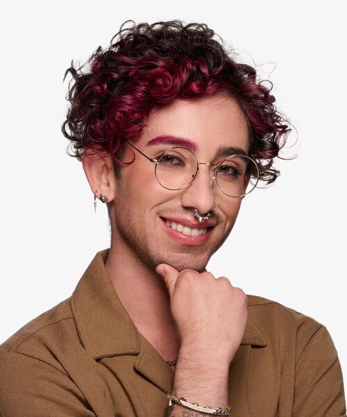Someday Doré MétalMontures de lunettes de vue pour Hommes d'EyeBuyDirect