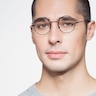 Someday Black MetalEyeglass Frames for Men from EyeBuyDirect