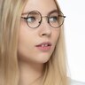 Someday Black MetalEyeglass Frames for Women from EyeBuyDirect