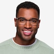Manchester Black Silver MetalEyeglass Frames for Men from EyeBuyDirect