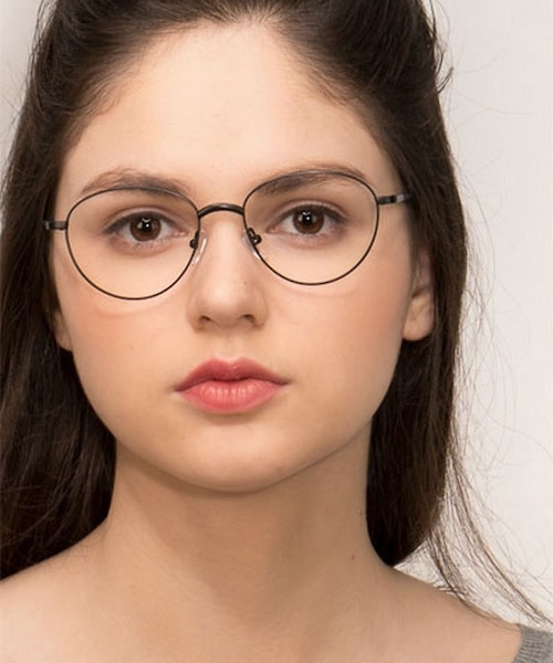 Nara Gunmetal MetalEyeglass Frames for Women from EyeBuyDirect