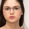 Nara Gunmetal MetalEyeglass Frames for Women from EyeBuyDirect