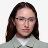 Time Black MetalEyeglass Frames for Women from EyeBuyDirect