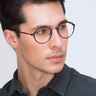 Come Around Black MetalEyeglass Frames for Men from EyeBuyDirect