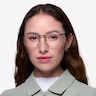 Lotus Gunmetal MetalEyeglass Frames for Women from EyeBuyDirect