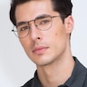 Shanghai Black MetalEyeglass Frames for Men from EyeBuyDirect