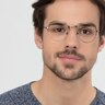 Shanghai Bronze MetalEyeglass Frames for Men from EyeBuyDirect