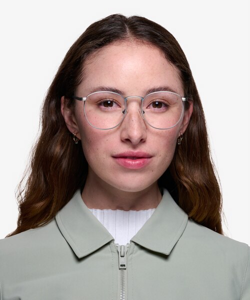 St Michel Gunmetal MétalMontures de lunettes de vue pour Femmes d'EyeBuyDirect