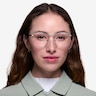 St Michel Gunmetal MétalMontures de lunettes de vue pour Femmes d'EyeBuyDirect