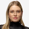 St Michel Argenté MétalMontures de lunettes de vue pour Femmes d'EyeBuyDirect