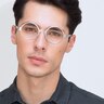 Afternoon Silver MetalEyeglass Frames for Men from EyeBuyDirect