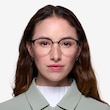 The Moon Black Golden MetalEyeglass Frames for Women from EyeBuyDirect