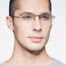 Ritual Bronze MetalEyeglass Frames for Men from EyeBuyDirect