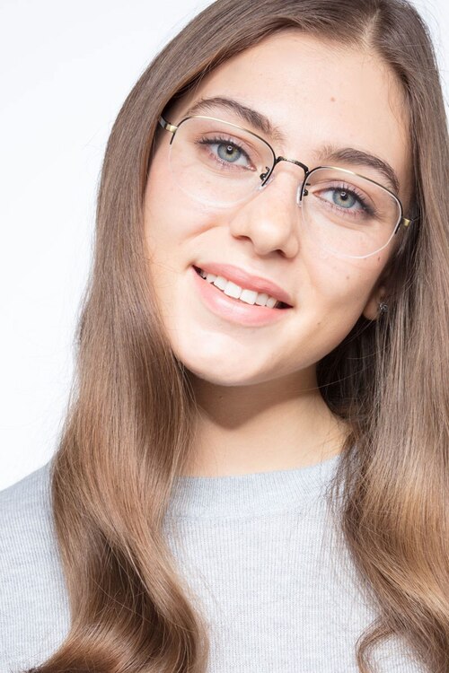 Ritual Bronze MetalEyeglass Frames for Women from EyeBuyDirect