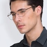 Behold Gunmetal MetalEyeglass Frames for Men from EyeBuyDirect