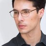 Behold Bronze MetalEyeglass Frames for Men from EyeBuyDirect