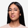 Lock Or pâle MétalMontures de lunettes de vue pour Femmes d'EyeBuyDirect