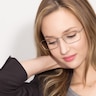 Falcon Argenté MétalMontures de lunettes de vue pour Femmes d'EyeBuyDirect