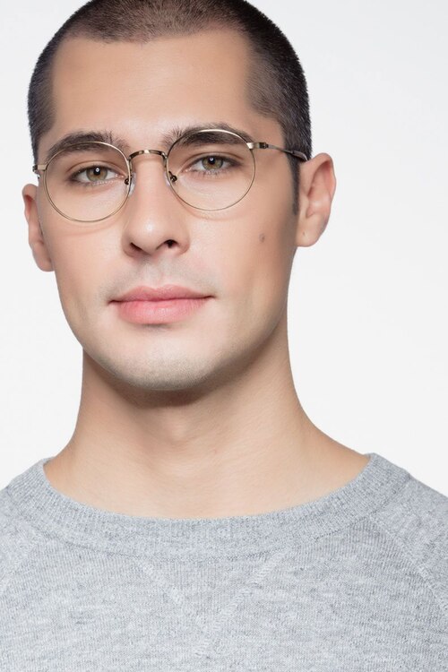 Circus Bronze MetalEyeglass Frames for Men from EyeBuyDirect