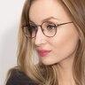 Circus Bronze MetalEyeglass Frames for Women from EyeBuyDirect