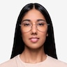 Cupertino Silver MetalEyeglass Frames for Women from EyeBuyDirect