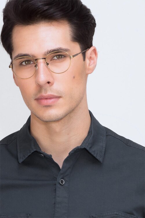 Belleville Bronze MetalEyeglass Frames for Men from EyeBuyDirect