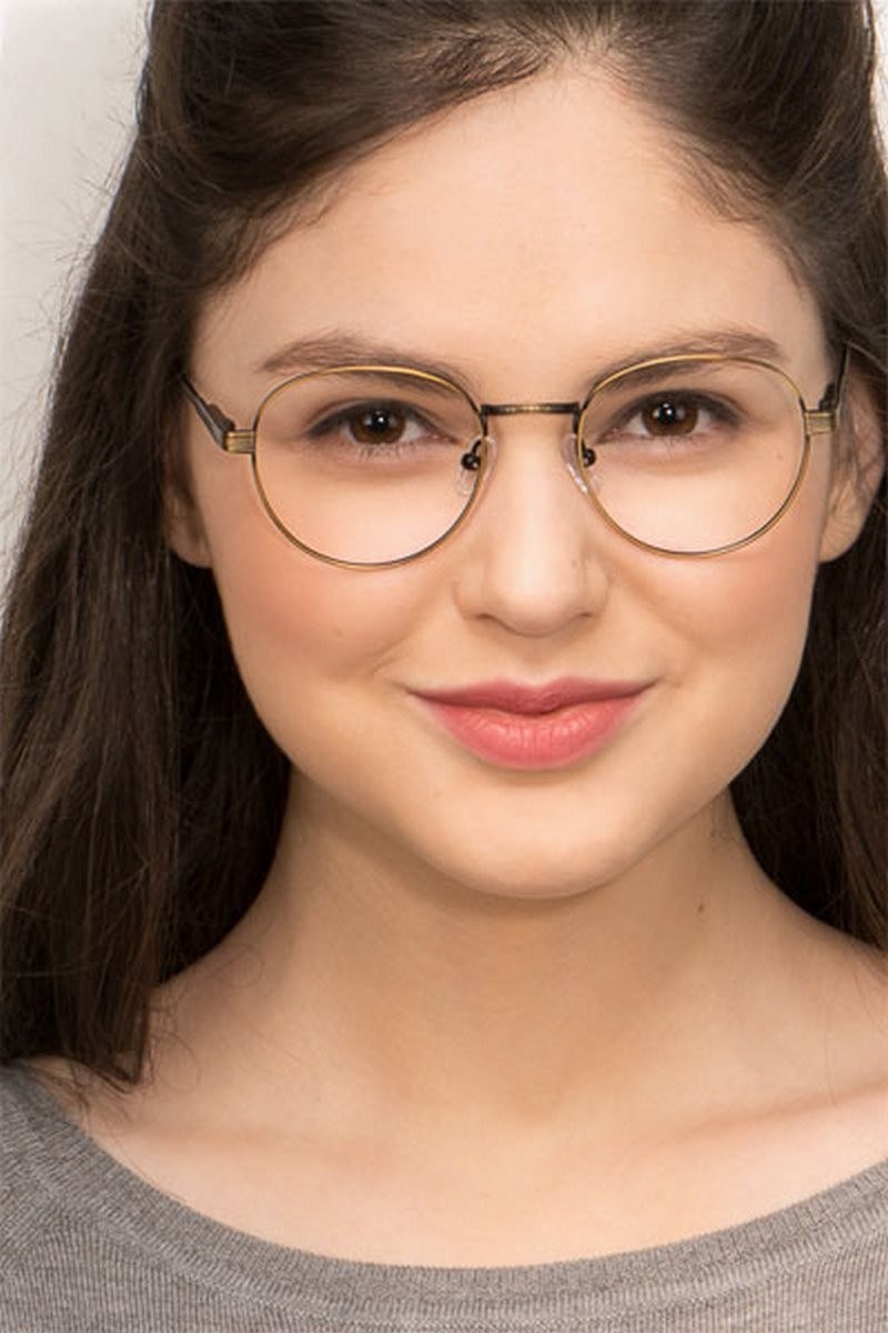 Belleville Oval Bronze Full Rim Eyeglasses Eyebuydirect Canada