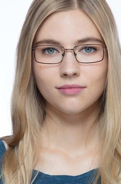Parcel Brown MetalEyeglass Frames for Women from EyeBuyDirect