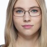 Parcel Brown MetalEyeglass Frames for Women from EyeBuyDirect