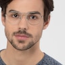 Harrier Gunmetal MetalEyeglass Frames for Men from EyeBuyDirect