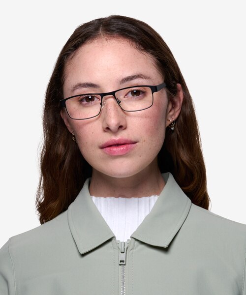 Java Black MetalEyeglass Frames for Women from EyeBuyDirect