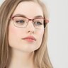 Cascade Red MetalEyeglass Frames for Women from EyeBuyDirect