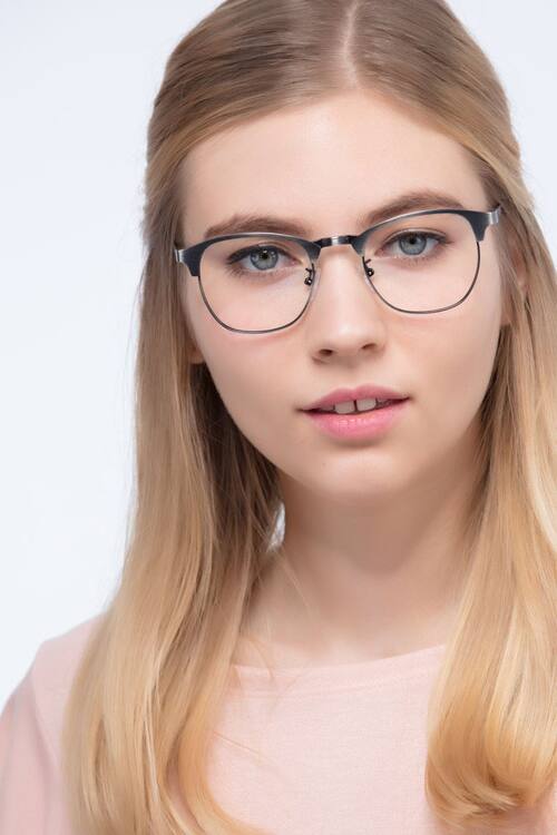 Gunmetal Ferrous -  Métal Lunettes de vue