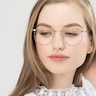 Blossom Floral Golden MétalMontures de lunettes de vue pour Femmes d'EyeBuyDirect