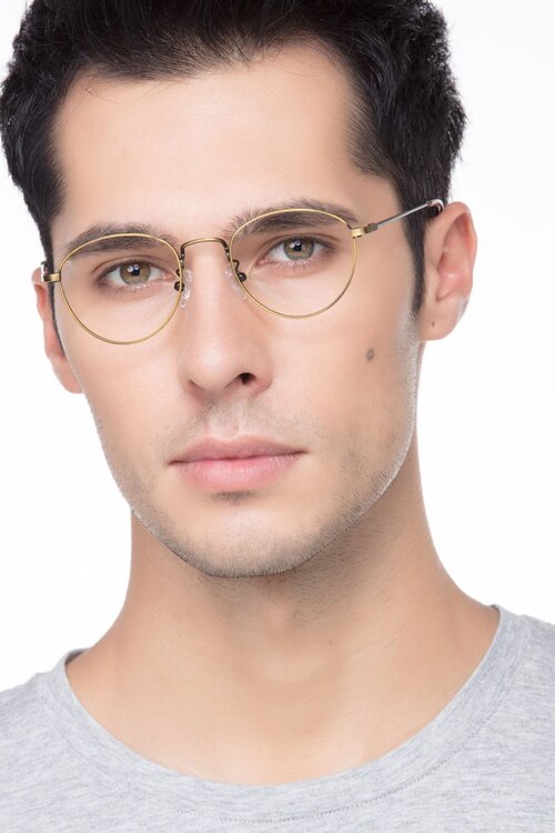 Taipei Bronze MetalEyeglass Frames for Men from EyeBuyDirect