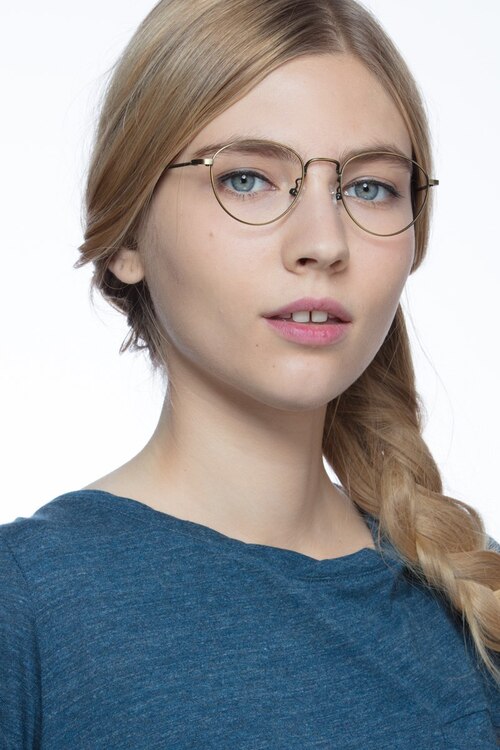 Taipei Bronze MetalEyeglass Frames for Women from EyeBuyDirect