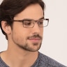 Celine Bronze MetalEyeglass Frames for Men from EyeBuyDirect