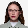 Katia Noir MétalMontures de lunettes de vue pour Femmes d'EyeBuyDirect
