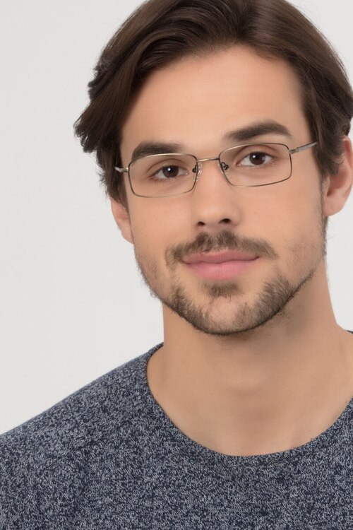 Tab Bronze MétalMontures de lunettes de vue pour Hommes d'EyeBuyDirect