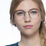 Pensive Gunmetal MetalEyeglass Frames for Women from EyeBuyDirect