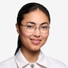 Ledger Silver MetalEyeglass Frames for Women from EyeBuyDirect