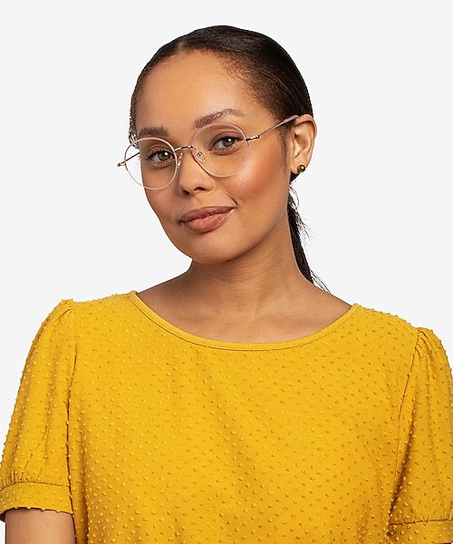 Colored oval glasses