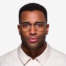 Inscription Silver MetalEyeglass Frames for Men from EyeBuyDirect