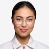 Inscription Silver MetalEyeglass Frames for Women from EyeBuyDirect