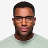 Foundry Black MetalEyeglass Frames for Men from EyeBuyDirect