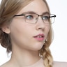 Prime Green Bronze MetalEyeglass Frames for Women from EyeBuyDirect
